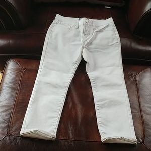 Girls Capri Straight Leg Jeans